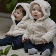 Campera Teddy natural-Skidi - tienda online