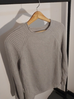 SWEATER GRIS MANGO M