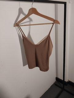 MUSCULOSA PIEL ZARA M