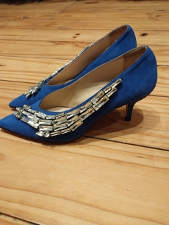 ZAPATOS AZULES ZARA 38 - comprar online