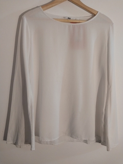 REMERA BLANCA UNIQLO S