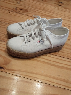 ZAPATILLAS BLANCAS SUPERGA 39 - comprar online