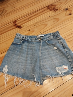 POLLERA SHORT JEAN ZARA S