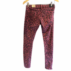 PANTALON BORDO ANIMAL PRINT KOSIUKO S - comprar online