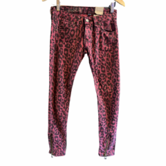 PANTALON BORDO ANIMAL PRINT KOSIUKO S