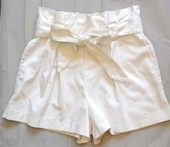 SHORT BLANCO ZARA XS