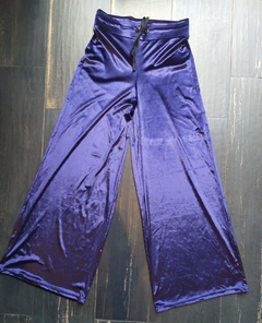 PANTALON AZUL TERCIOPELO JAZMIN CHEBAR 1