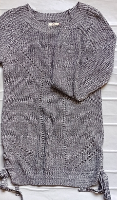 SWEATER GRIS TEJIDO AMERICAN HERITAGE S