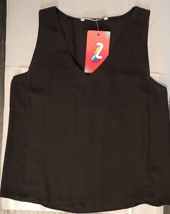 MUSCULOSA NEGRA ZARA L