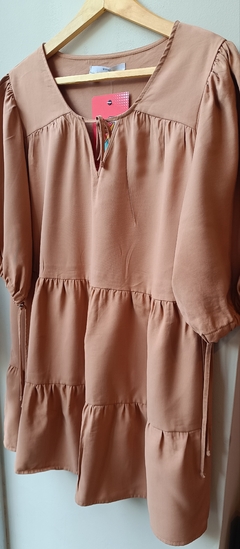 VESTIDO CAMEL DESIDERATA 42