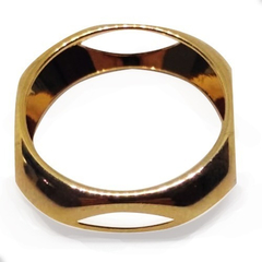 Anillo con aberturas laminado oro 18k - Romminox