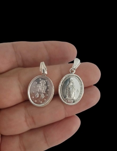 Dije Plata 925 Hombre Mujer Virgen Maria Catolico Religioso en internet