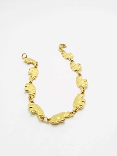 Pulsera elefante laminada en oro 18k- Romminox - comprar online