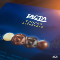 Trufas Recheadas Lacta Sortido - Caixa com 12 un