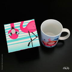 Caixinha Flamingo - comprar online