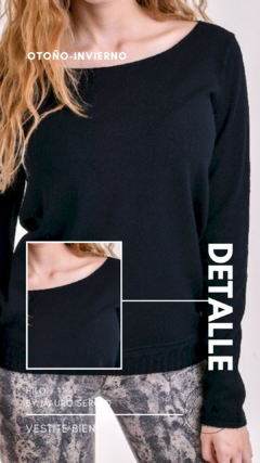 Sweater hilo dama varios modelos (talles XS al XL) en internet