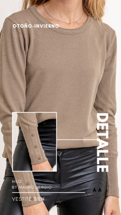 Sweater hilo dama varios modelos (talles XS al XL)