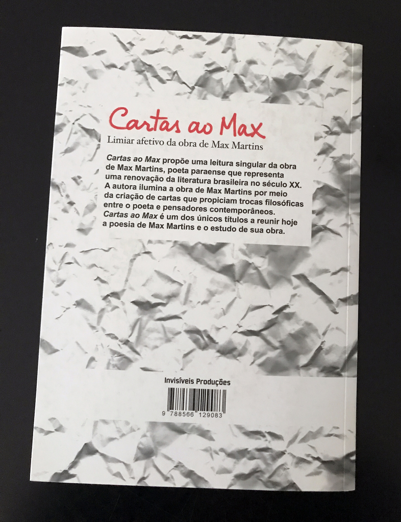 CARTAS AO MAX: limiar afetivo da obra de Max Martins - Élida Lima by  Invisíveis Produções - Issuu