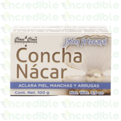 JABON ARTESANAL CONCHA NÁCAR - 100GRS