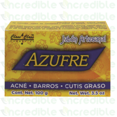 JABON ARTESANAL AZUFRE - 100GRS