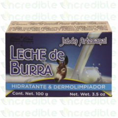 JABON ARTESANAL LECHE DE BURRA - 100GRS