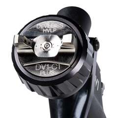 Pistola Devilbiss de gravidade modelo DV1 Clearcoat 1.3mm com manômetro digital na internet