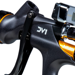 Pistola Devilbiss de gravidade modelo DV1 Clearcoat 1.3mm com manômetro digital - Loja Mecânica Rodrigues