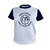 Remera mangas cortas blanca (jersey).