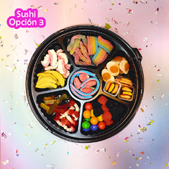 Sushi Opción 3 - 13 variedades - 500grs ¡100% Importado!