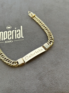 Pulseira Placa Personalizada