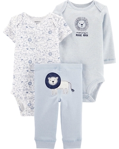 Conjunto de Inverno Carter's 3 Peças Leão