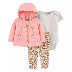 Conjunto de Inverno 3 Peças Carter's com Cardigã