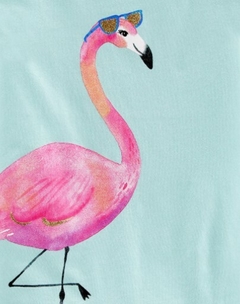 Blusa Carter's Verde Flamingo - comprar online