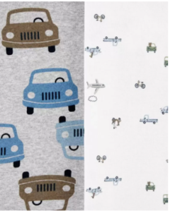 Conjunto 4 Bodies Carter's Manga Longa Estampa Carros - comprar online