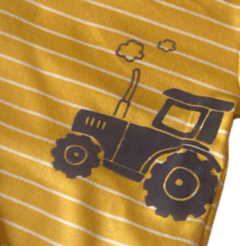 Conjunto 2 Peças Meia Estação Carter's Calça Jeans e Body truck amarelo - comprar online