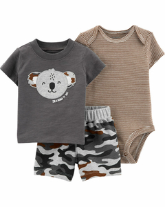 Conjunto de Verão 3 Peças Carter's Koala