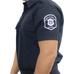 Imagen de Camisa M/C Basic Antidesgarro Rip Stop Policía