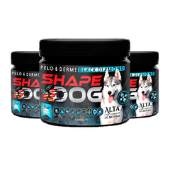 Super Combo – 3 Shape Dog Pelo e Derme 250g Caninos