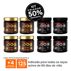 Kit Criador – 4 Shape Dog Premium Max 250G + 4 Pelo & Dermo 250G Caninos - comprar online