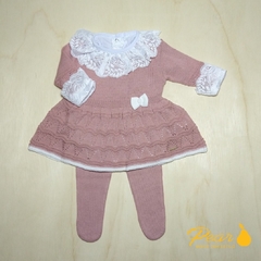 Saída De Maternidade Vestido Lima - Tricot - loja online