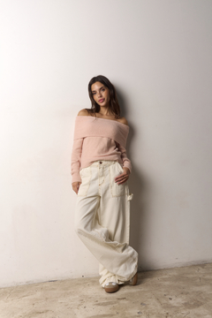 WIDE LEG BLANCO - ART 064-28 - comprar online