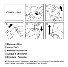 EGG TWISTER - OVO MASTURBADOR MASCULINO TEXTURIZADO - Despertando Desejos