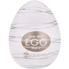 EGG SILKY - OVO MASTURBADOR MASCULINO TEXTURIZADO