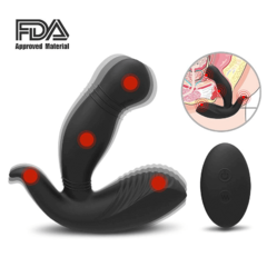 MEGATRON ESTIMULADOR DE PRÓSTATA E PERÍNEO PLUG ANAL RECARREGÁVEL EM SILICONE COM 9 MODOS DE VIBRAÇÕES, CONTROLE REMOTO SEM FIO À PROVA DE ÁGUA - comprar online