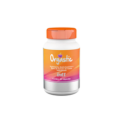 ORGASTIC - SUPLEMENTO MULTIVITAMÍNICO E MINERAL QUE AUMENTA A LIBIDO FEMININO - 60 CÁPSULAS