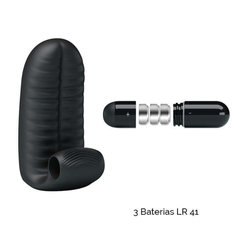 ABBOTT - DEDEIRA EM SILICONE COM VIBRAÇÃO E TEXTURA ESTIMULADORA - comprar online