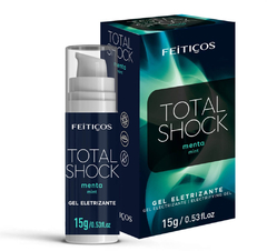 TOTAL SHOCK – GEL BEIJÁVEL SABOR DE MENTA, EFEITO ELETRIZANTE