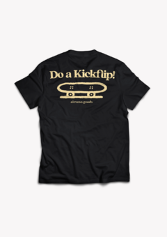 Do a kickflip!