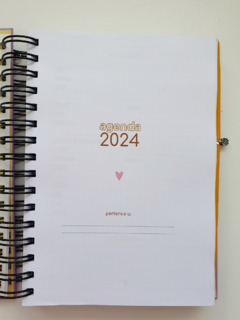 Agenda Personalizada 2024 Datada ou Permanente