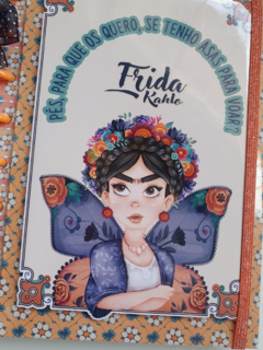 Caderno Frida Kahlo Com Sistema de Discos - Luca Marcadores